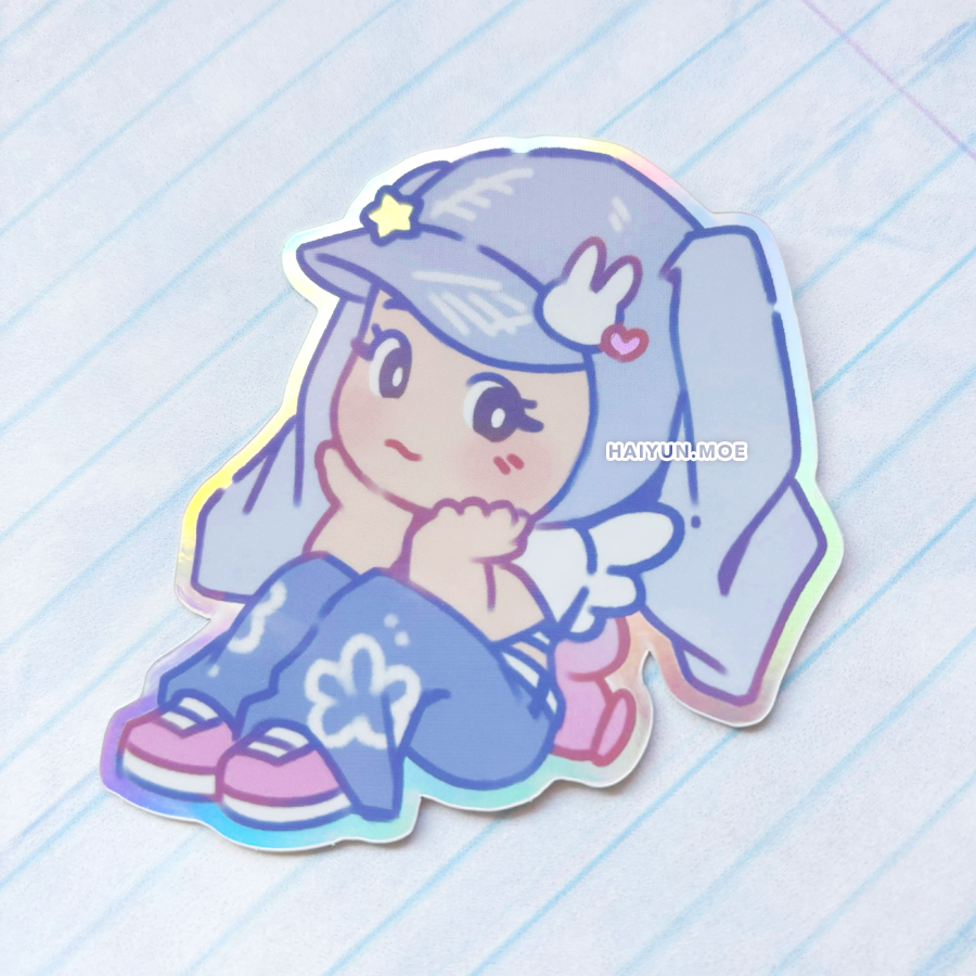 Sonny Angel x NWJNS OMG Holo Sticker — haiyun